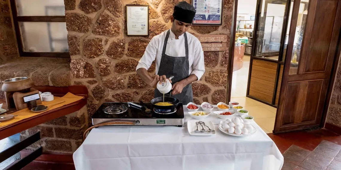 Egg Station Breakfast | SwaSwara Egg Station Breakfast | SwaSwara